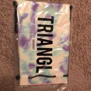 Triangle tie-dye bag!!